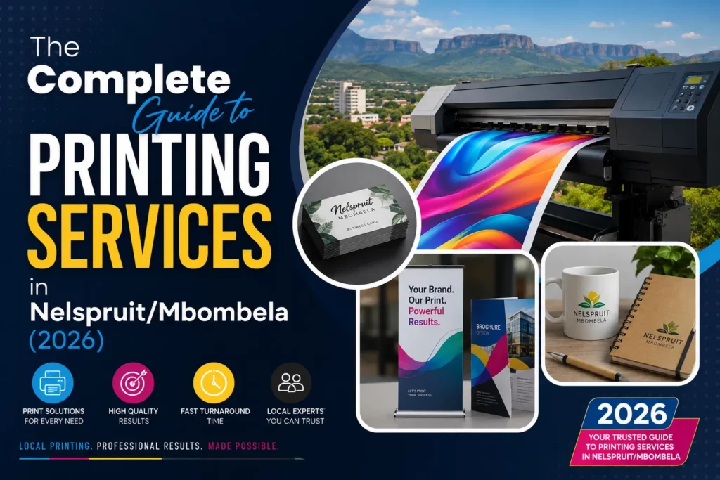 Printing Services in Mbombela 2026- Wiggle Digital